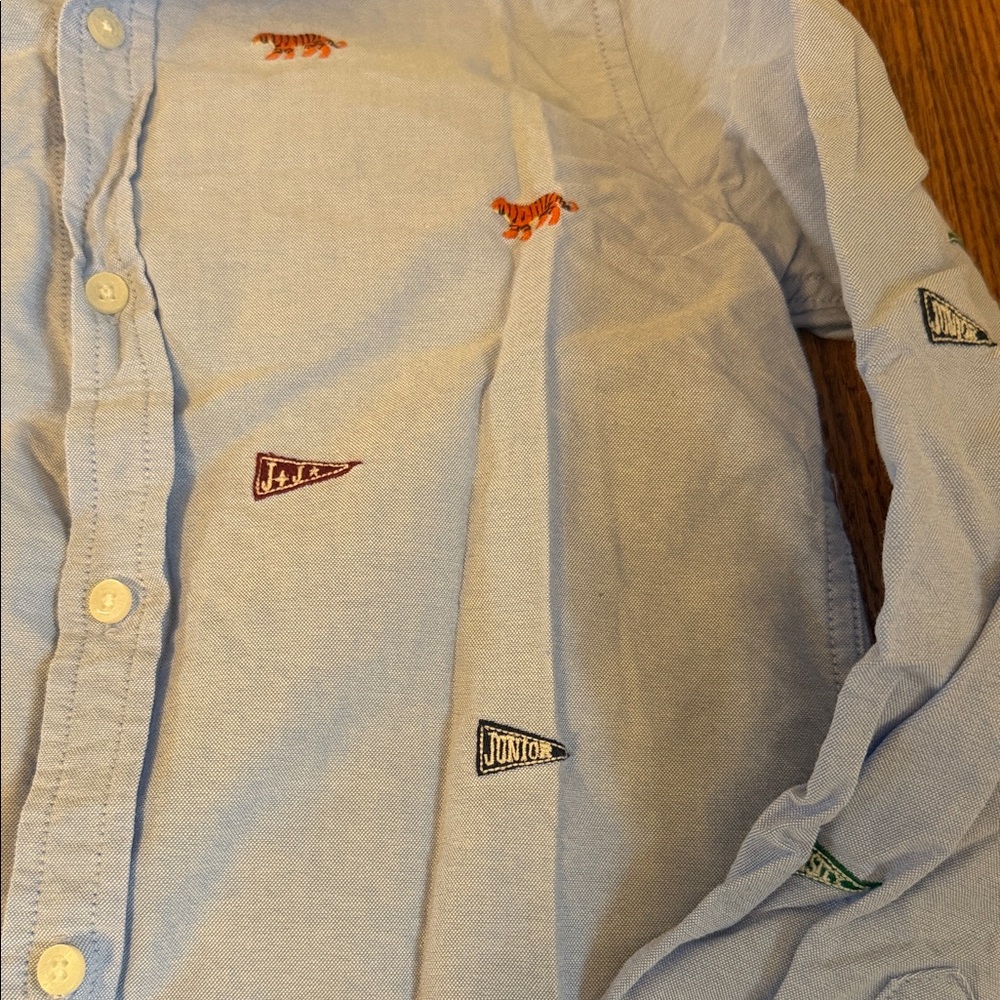 Janie and Jack button up size 7 - Picture 2 of 5
